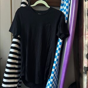 Filthy Casual Crew Neck Embroidered Logo T-Shirt